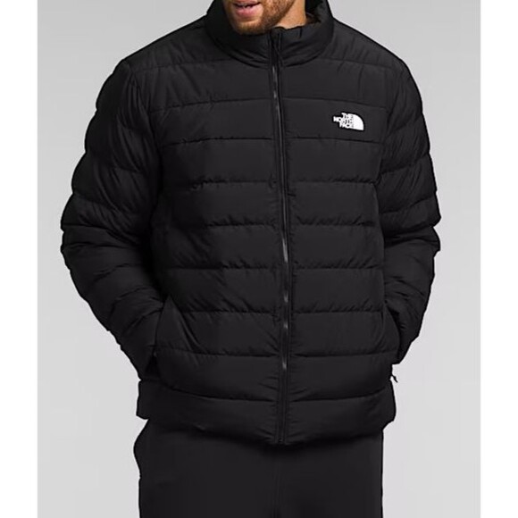 The North Face Big & Tall Aconcagua 3 Men's Black Puffer Jacket 4X - Picture 1 of 10